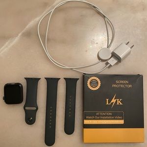 Apple Watch series 5. Screen cracked on top